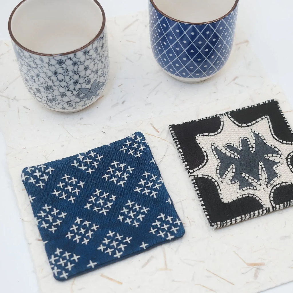 Blue Traditional Pattern Coaster