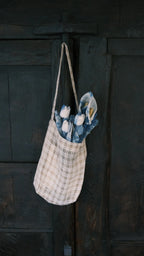 Batik Fabric Flowers