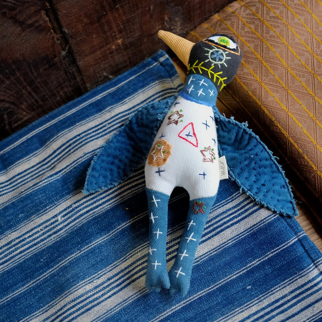 Bird Plush with Magical Patterns