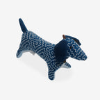 Batik Fabric Dachshund Doll