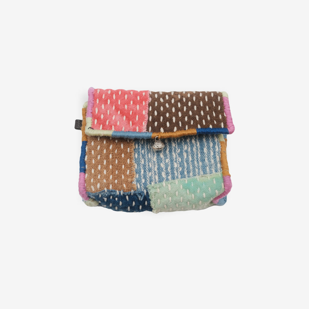 Colorful Patchwork Wallet