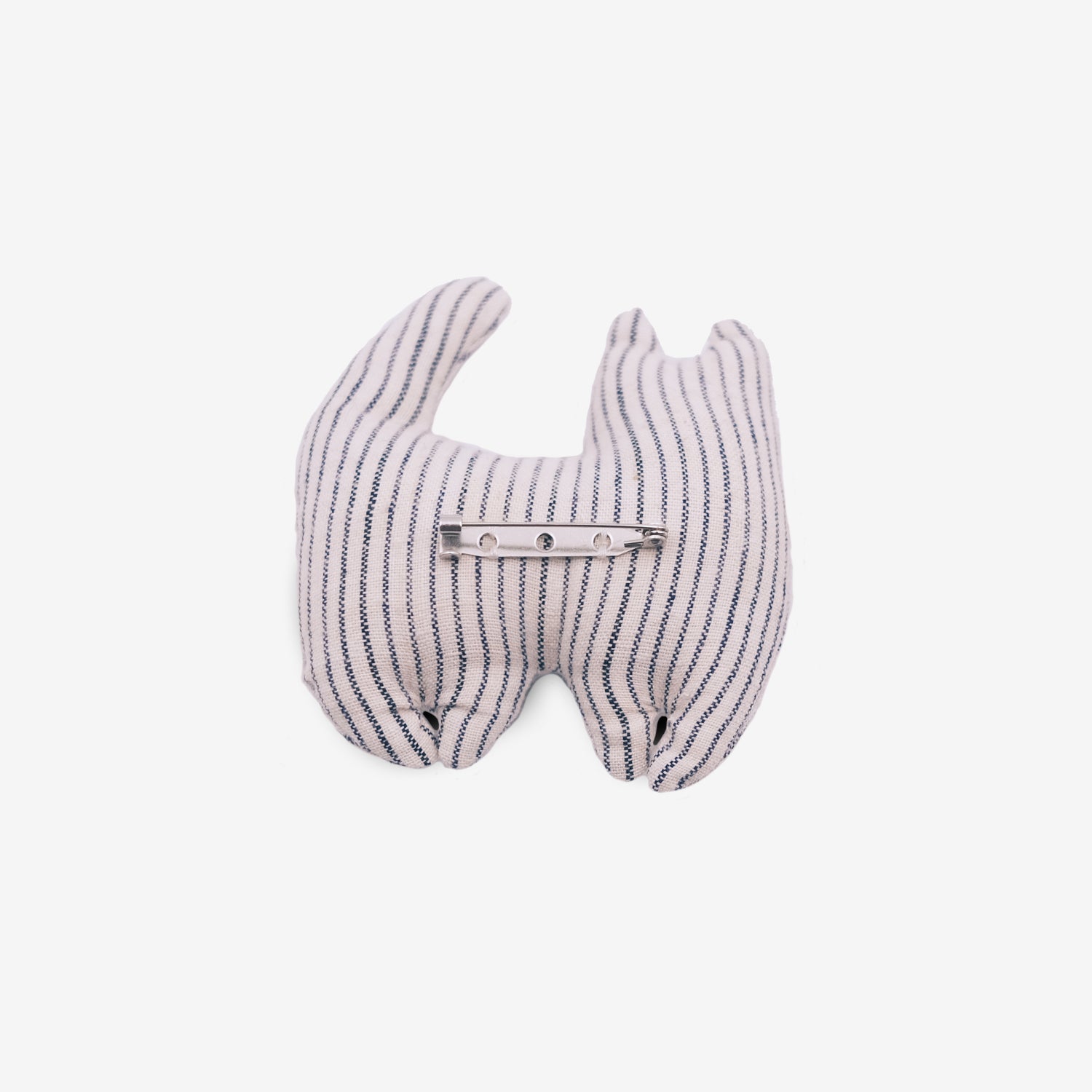 Cat Brooch with Traditional Patterns