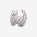 Cat Brooch with Traditional Patterns