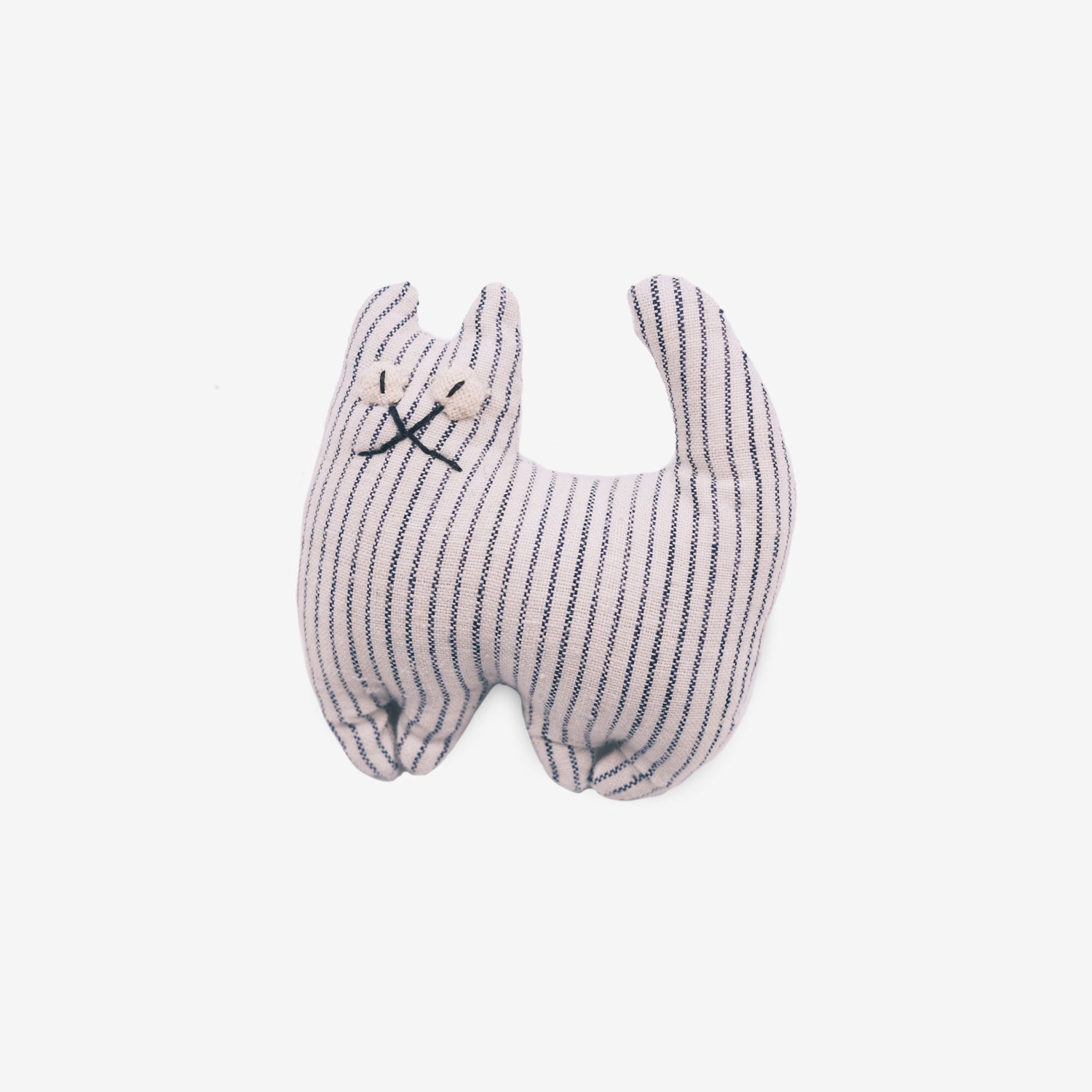 Cat Brooch with Traditional Patterns