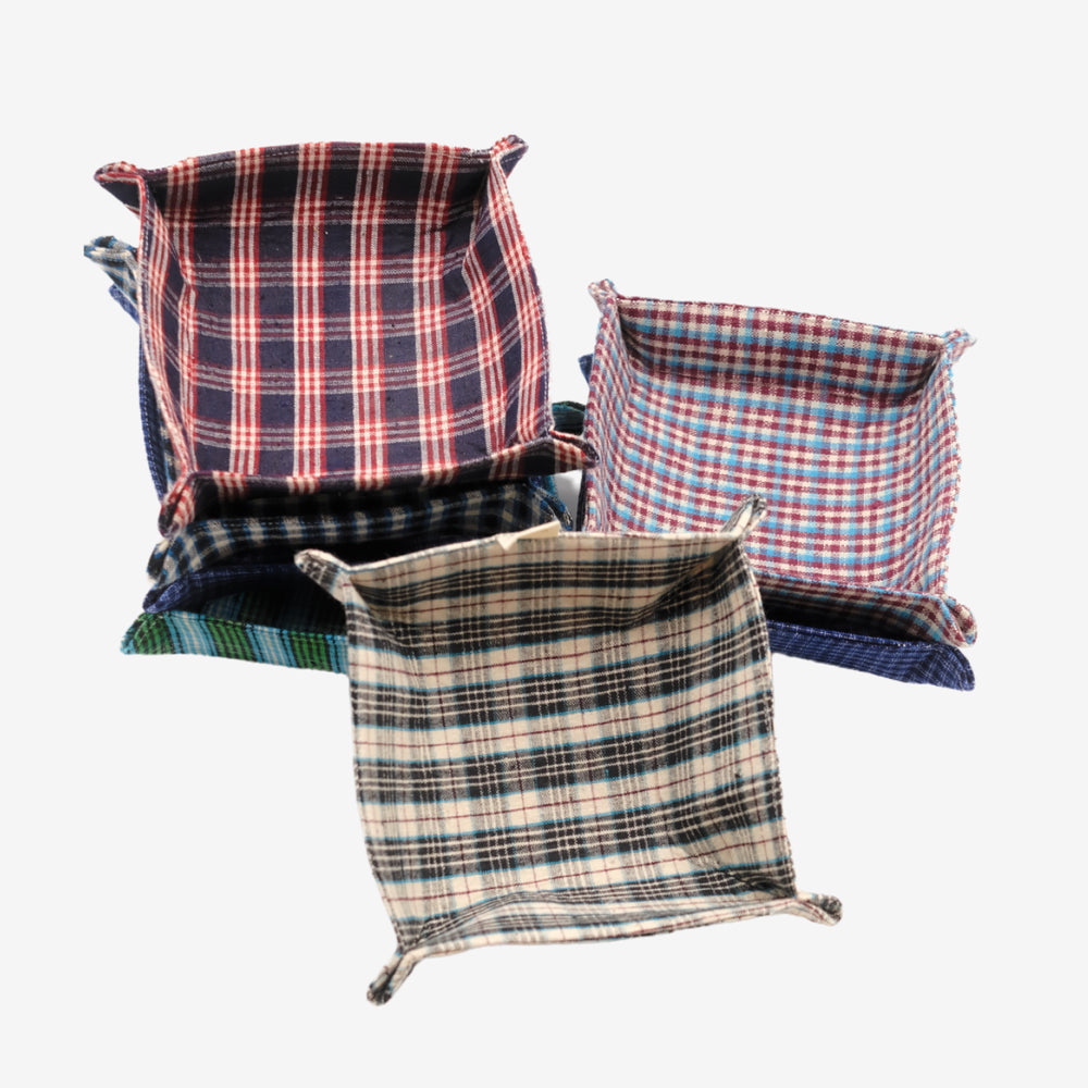 Handmade desk mini change tray