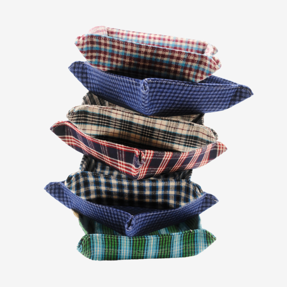 Handmade desk mini change tray