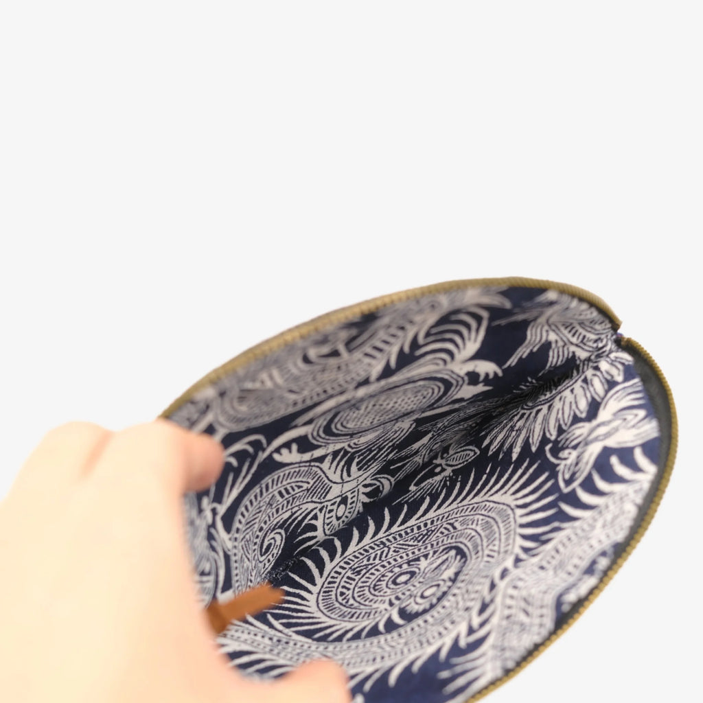 Fish-Shaped Fabric Wallet/Bag