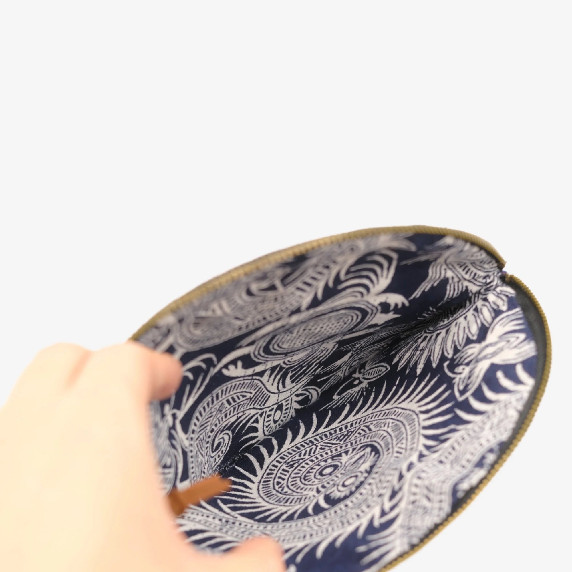 Fish-Shaped Fabric Wallet/Bag