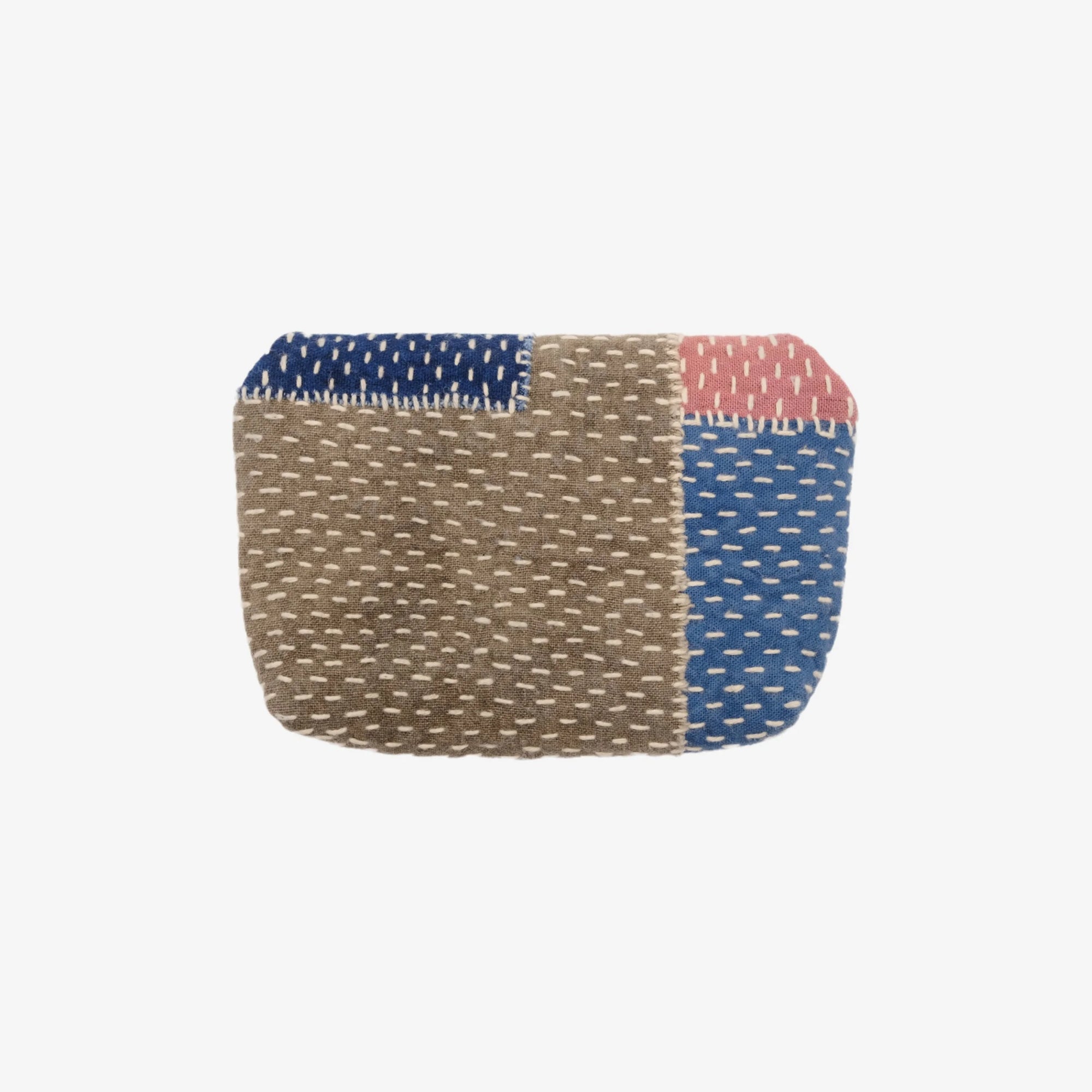 Traditional Color-Block Wallet