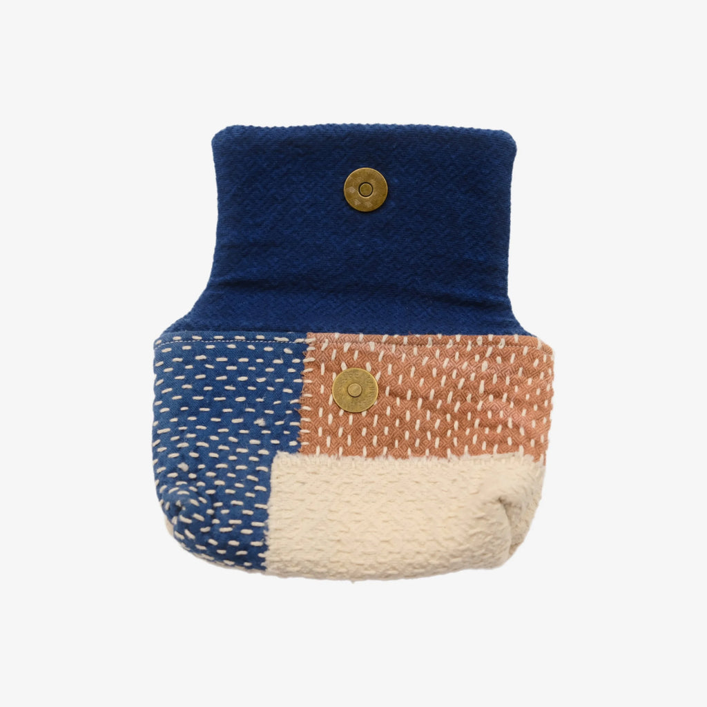 Traditional Color-Block Wallet