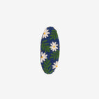 Hand-Sewn Floral Pattern Hair Clip